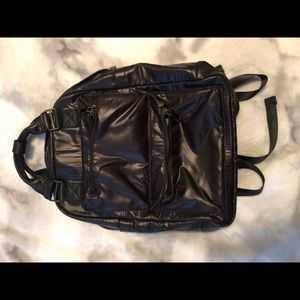 Black backpack
